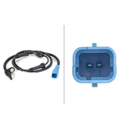 Sensor Raddrehzahl Hella 6PU 012 806-321 f&uuml;r Citro&euml;n Opel Peugeot DS Vorderachse