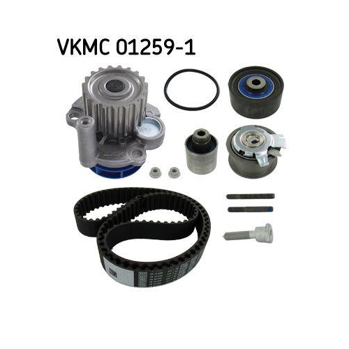 Wasserpumpe + Zahnriemensatz Skf VKMC 01259-1 f&uuml;r Audi Chrysler Dodge Ford Seat