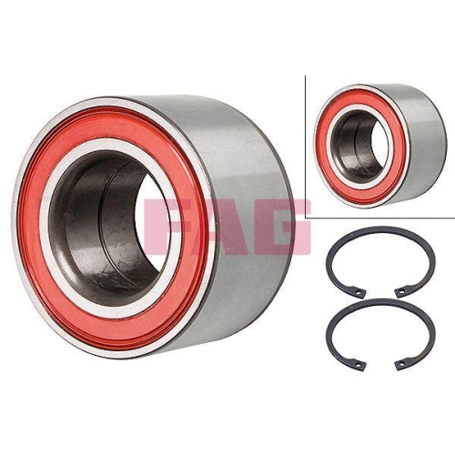 Radlagersatz Schaeffler Fag 713 6600 50 f&uuml;r Lada Volvo Vorderachse