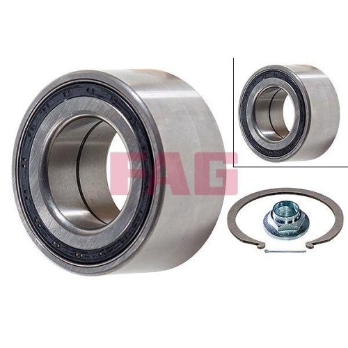 Radlagersatz Schaeffler Fag 713 6268 20 f&uuml;r Hyundai Kia Vorderachse