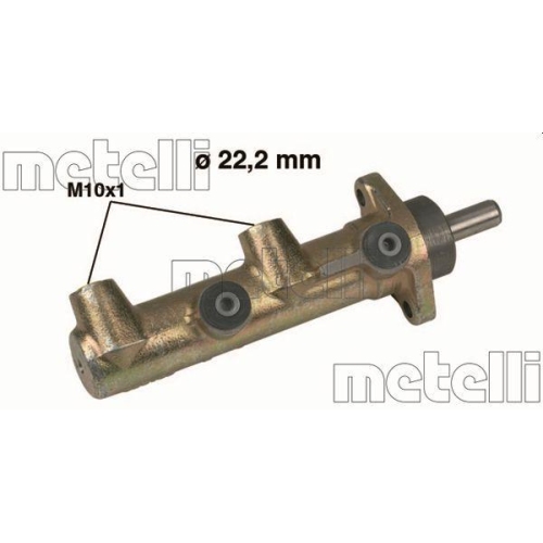Hauptbremszylinder Metelli 05-0238 f&uuml;r Citro&euml;n Fiat Peugeot