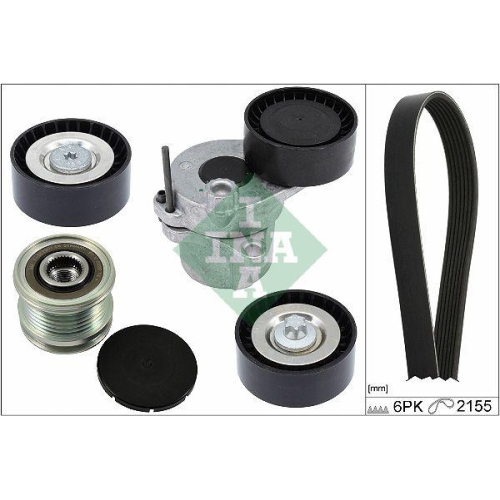 Keilrippenriemensatz Schaeffler Ina 529 0479 20 f&uuml;r Mercedes Benz Mercedes Benz