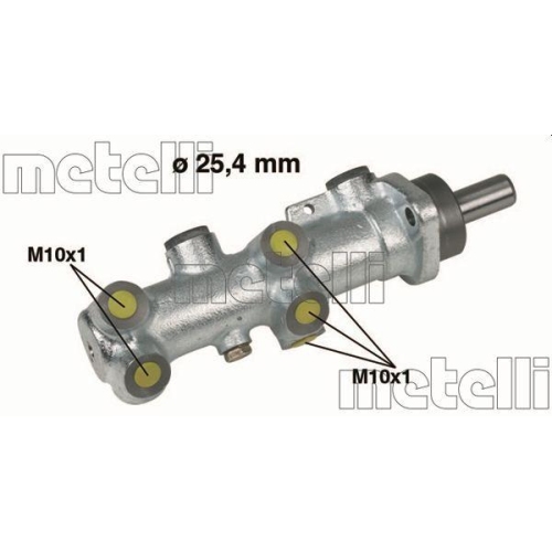 Hauptbremszylinder Metelli 05-0239 f&uuml;r Citro&euml;n Fiat Peugeot