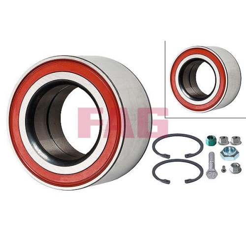 Radlagersatz Schaeffler Fag 713 6101 00 f&uuml;r Seat VW Hinterachse Vorderachse