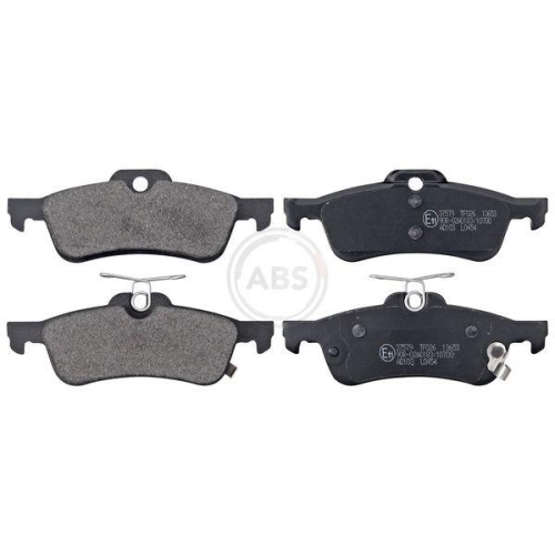 Bremsbelagsatz Scheibenbremse A.b.s. 37579 für Daihatsu Toyota Hinterachse