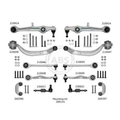Reparatursatz Querlenker A.b.s. 219901 Smartkit f&uuml;r Audi Vag Vorderachse