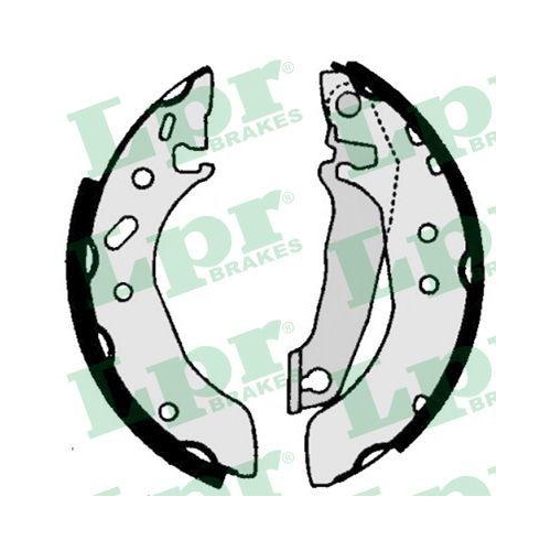Bremsbackensatz Lpr 06030 f&uuml;r Ford Hinterachse