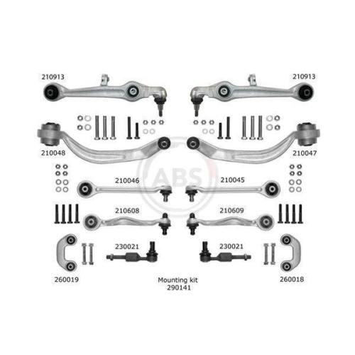 Reparatursatz Querlenker A.b.s. 219902 Smartkit f&uuml;r Audi Seat Skoda VW