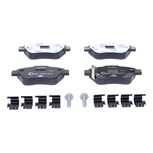Bremsbelagsatz Scheibenbremse Ate 13-0460-3839-2 f&uuml;r Opel Vauxhall Vorderachse
