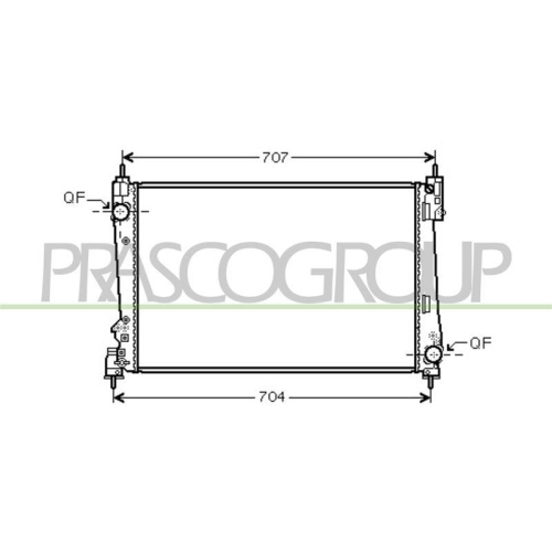 K&uuml;hler Motork&uuml;hlung Prasco AA210R002 Prascoselection f&uuml;r Alfa Romeo Fiat