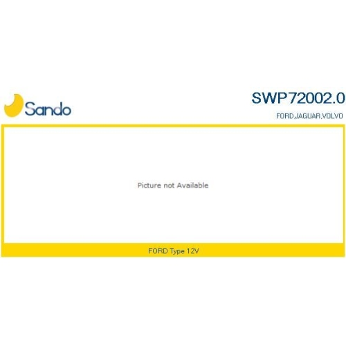 Waschwasserpumpe Scheibenreinigung Sando SWP72002.0 für Ford Jaguar Volvo
