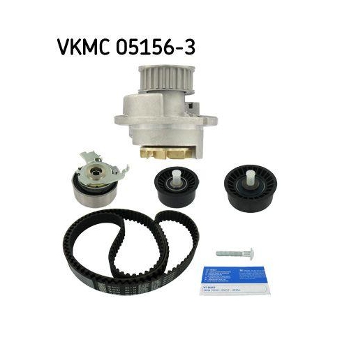 Water Pump & Timing Belt Kit Skf VKMC 05156-3 for Opel Saab Vauxhall Chevrolet