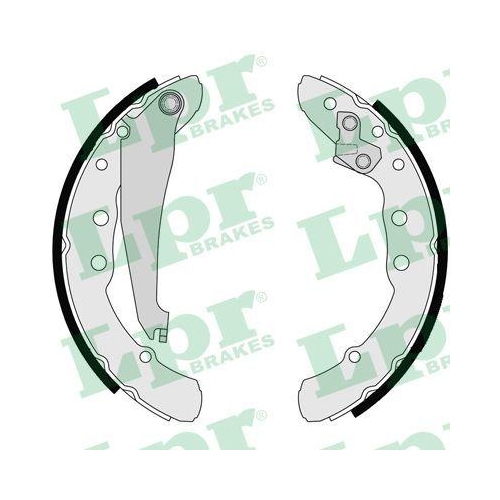 Bremsbackensatz Lpr 06850 für Audi Seat VW Hinterachse