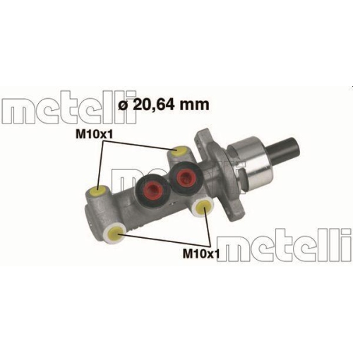 Hauptbremszylinder Metelli 05-0245 f&uuml;r Citro&euml;n Peugeot