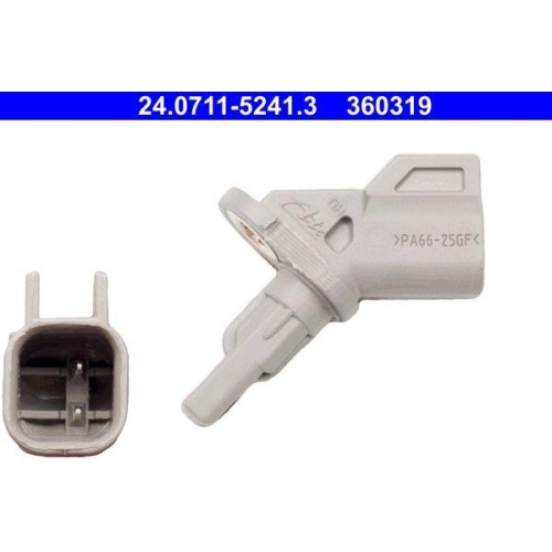Sensor Raddrehzahl Ate 24-0711-5241-3 f&uuml;r Volvo Vorderachse Vorderachse Links
