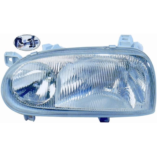 RECHTER SCHEINWERFER VOLKSWAGEN GOLF III GTI 2 PAR. DX 91/92 C\CONNET. AB 93'