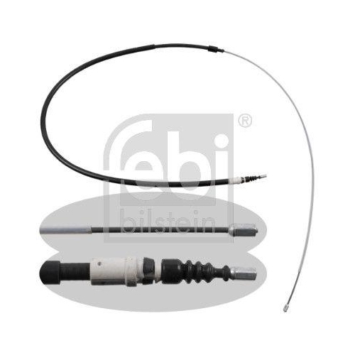 Seilzug Feststellbremse Febi Bilstein 49628 f&uuml;r Citro&euml;n Peugeot Hinten Links