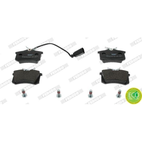 Bremsbelagsatz Scheibenbremse Ferodo FDB1481 Premier Eco Friction f&uuml;r Audi Ford