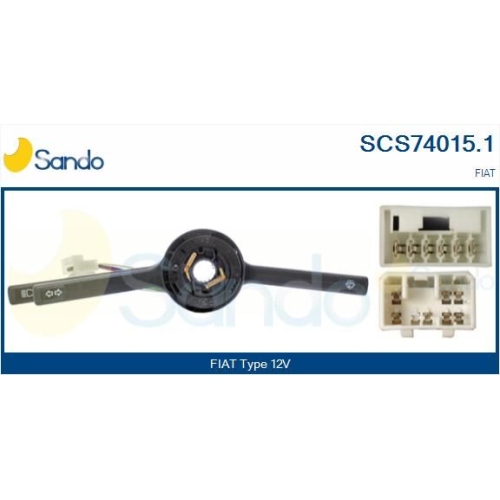 Steering Column Switch Sando SCS74015.1 for Fiat For Vehicles With Obd