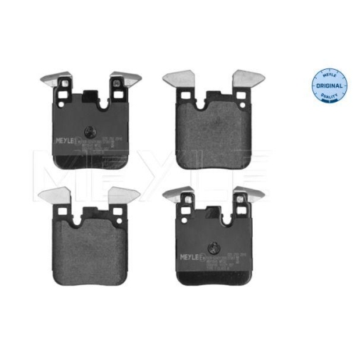 Bremsbelagsatz Scheibenbremse Meyle 0252502916 Meyle-original: True To Oe. f&uuml;r