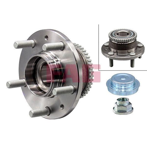 Radlagersatz Schaeffler Fag 713 6156 30 für Mazda Hinterachse