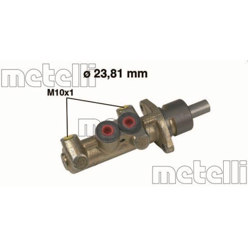 Hauptbremszylinder Metelli 05-0252 f&uuml;r Citro&euml;n Fiat Lancia Peugeot