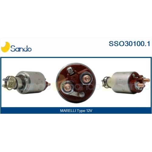 Magnetschalter Starter Sando SSO30100.1 f&uuml;r Fiat