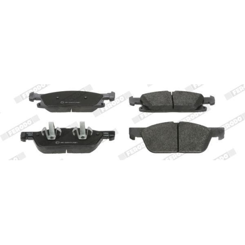 Bremsbelagsatz Scheibenbremse Ferodo FDB5087 Premier Eco Friction f&uuml;r Ford