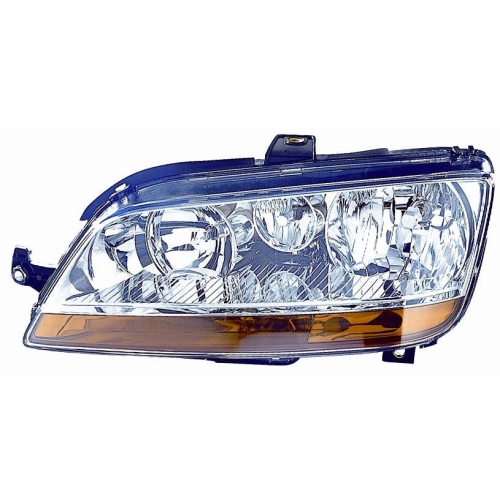 FIAT IDEA RECHTER SCHEINWERFER MIT KREUZ. RICHTIGE DEPO-MARKE