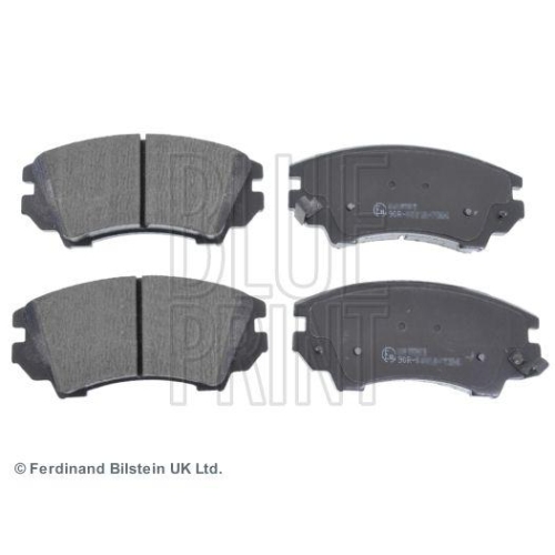 Bremsbelagsatz Scheibenbremse Blue Print ADW194202 f&uuml;r MG Opel Saab Vauxhall