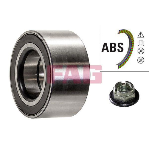 Radlagersatz Schaeffler Fag 713 6784 10 f&uuml;r Ford Jaguar Ford (changan)