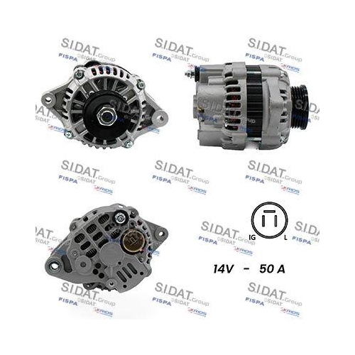 Generator Sidat A12MH0231A2 f&uuml;r Mitsubishi Subaru Suzuki Santana