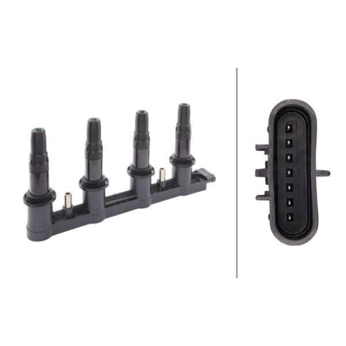 Zündspule Hella 5DA 358 000-241 für Opel Vauxhall Chevrolet Hitachi