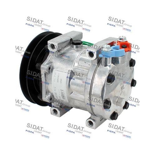 Kompressor Klimaanlage Sidat 1.1406A f&uuml;r Caterpillar Komatsu Kobelco