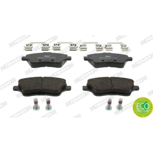 Bremsbelagsatz Scheibenbremse Ferodo FDB4612 Premier Eco Friction f&uuml;r Ford
