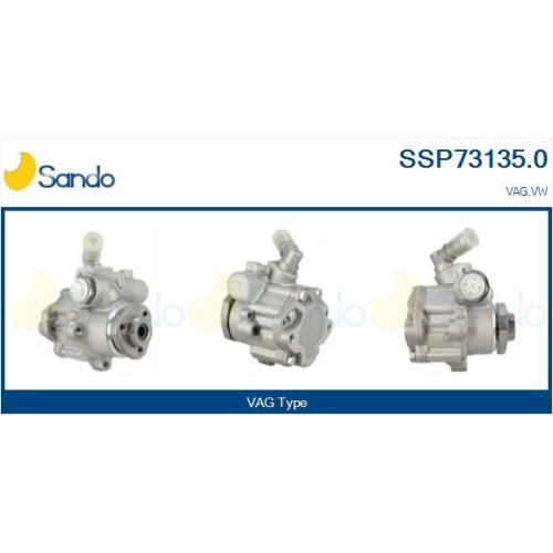 Hydraulikpumpe Lenkung Sando SSP73135.0 f&uuml;r Vag
