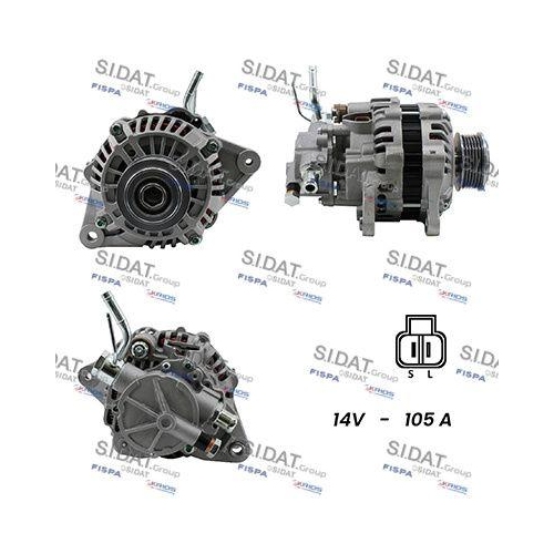 Generator Sidat A12MH0365A2 f&uuml;r Mitsubishi