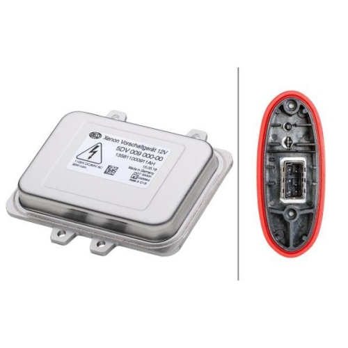 Vorschaltger&auml;t Gasentladungslampe Hella 5DV 009 000-001 f&uuml;r Bmw Chrysler Citro&euml;n