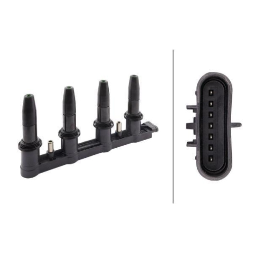 Z&uuml;ndspule Hella 5DA 358 000-231 f&uuml;r Opel Vauxhall Chevrolet Daewoo Hitachi