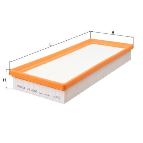 Luftfilter Mahle LX 4205 f&uuml;r Mercedes Benz Mercedes Benz