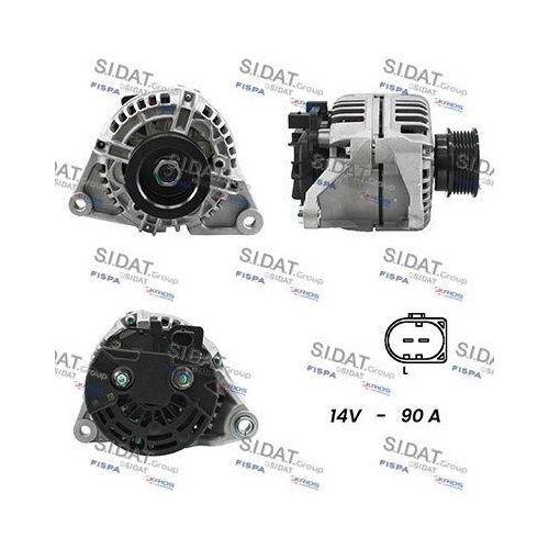 Generator Sidat A12BH0039A2 f&uuml;r Iveco