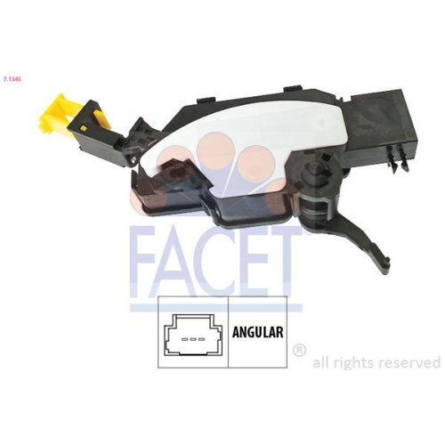 Pedalwegsensor Kupplungspedal Facet 7.1345 Made In Italy - Oe Equivalent f&uuml;r
