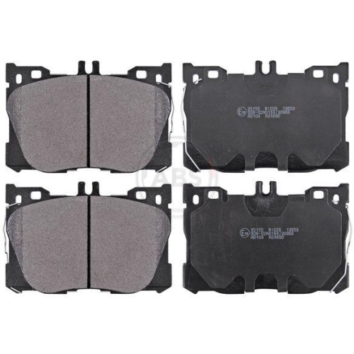 Brake Pad Set Disc Brake A.b.s. 35155 for Mercedes Benz Mercedes Benz Front Axle
