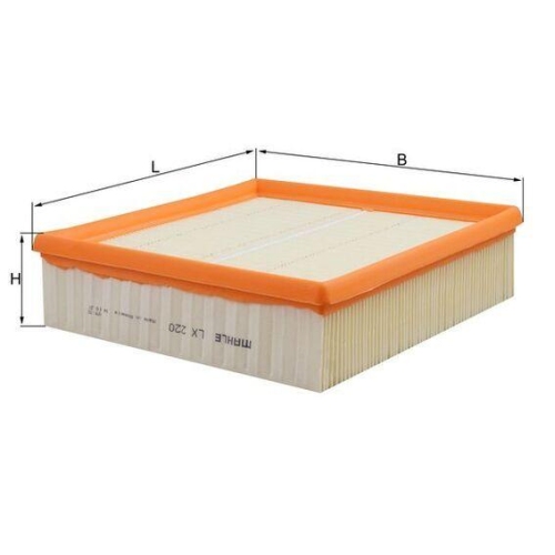 Luftfilter Mahle LX 220 für Audi Citroën Daimler Ford Gmc Jaguar Lada Peugeot VW