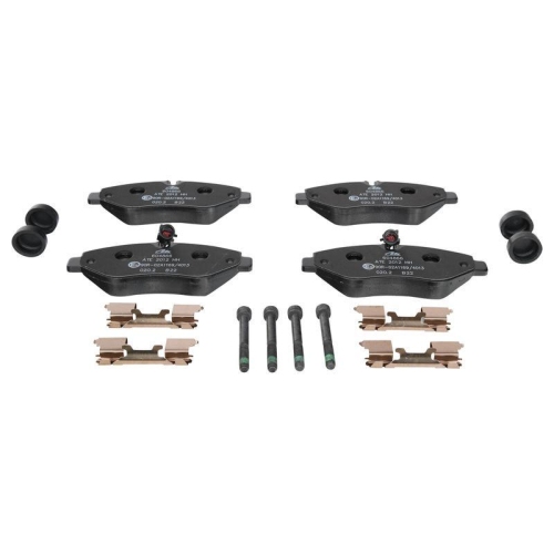 Bremsbelagsatz Scheibenbremse Ate 13-0460-4866-2 f&uuml;r Nissan Renault Vorderachse