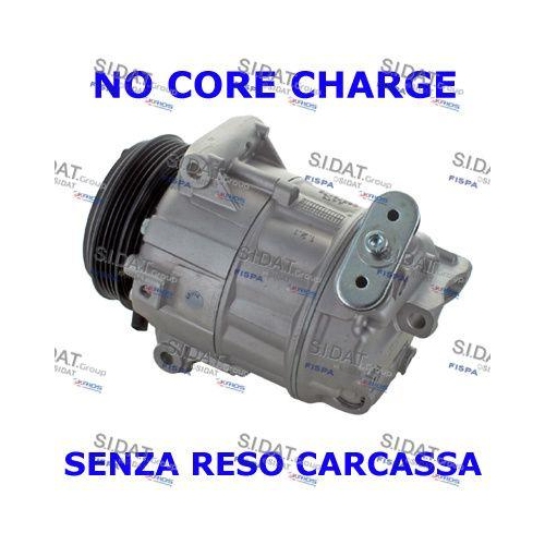 Kompressor Klimaanlage Sidat 1.4143R f&uuml;r Alfa Romeo Fiat Lancia