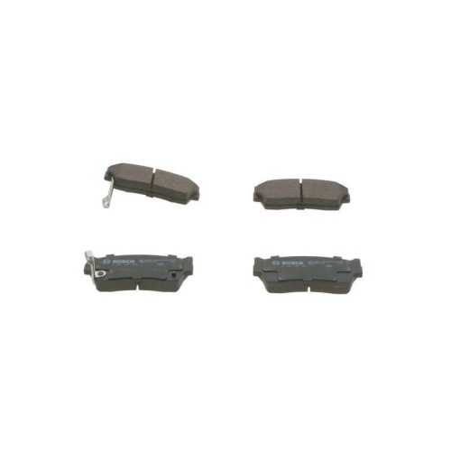 Bremsbelagsatz Scheibenbremse Bosch 0986461750 f&uuml;r Suzuki Vorderachse
