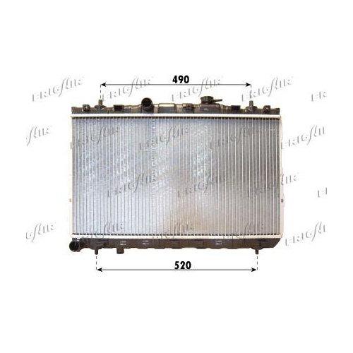 K&uuml;hler Motork&uuml;hlung Frigair 0128.3099 f&uuml;r Hyundai
