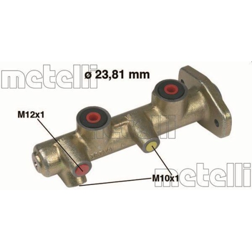 Hauptbremszylinder Metelli 05-0270 f&uuml;r Ford