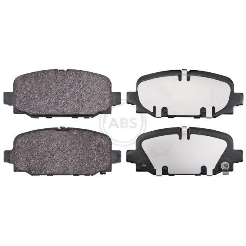 Bremsbelagsatz Scheibenbremse A.b.s. 35230 f&uuml;r Fiat / Lancia Jeep Hinterachse